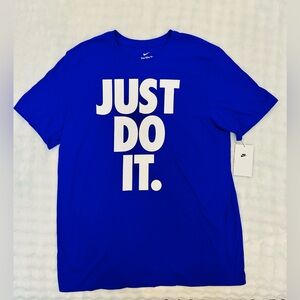 Nike Men's Blue Just Do It Tee